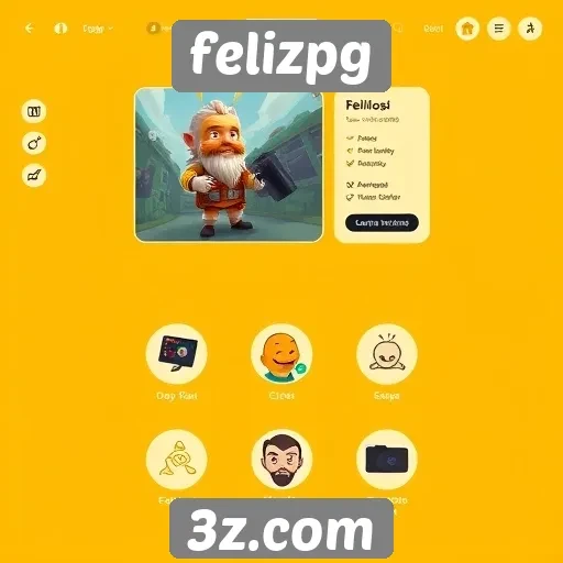 Interface do usuário do felizpg em análise